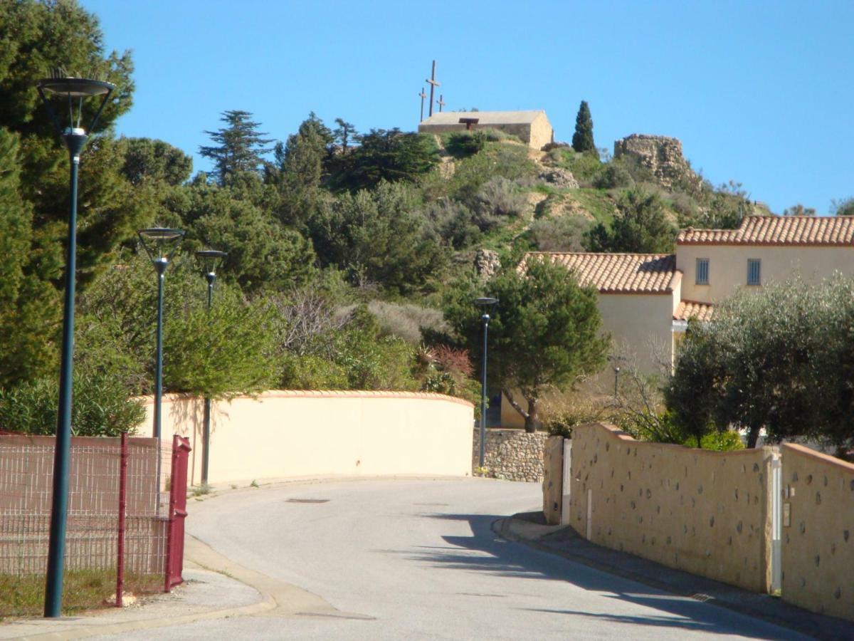 Leucate,Dans La Verdure,Studio Caverne En Pierre Dans Propriete Securisee Apartment Exterior photo